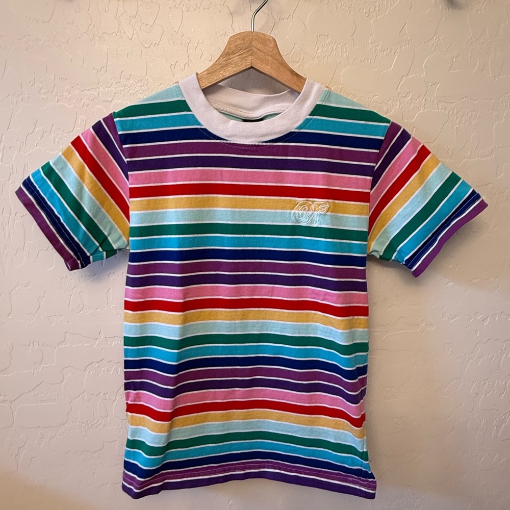 Odd Future Multicolor Striped Tee
